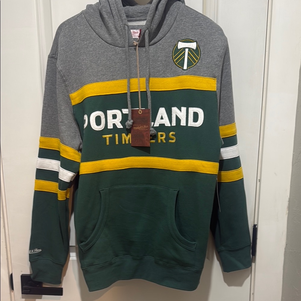 Portland Timbers Gray and Green Hoodie